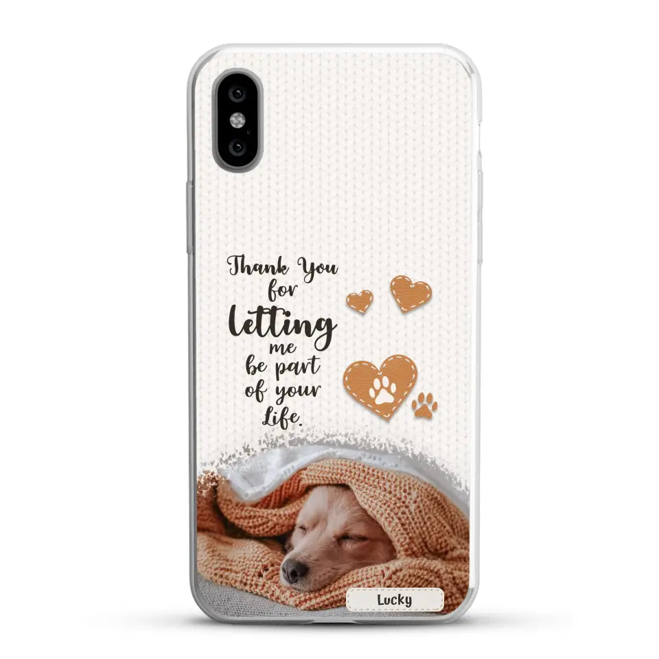 Thank you - Personalized Phone Case