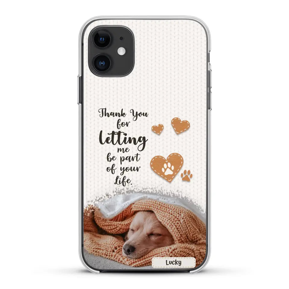 Thank you - Personalized Phone Case