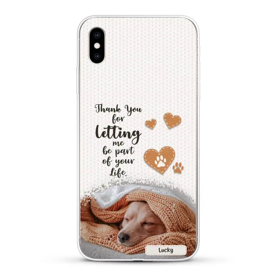 Thank you - Personalized Phone Case