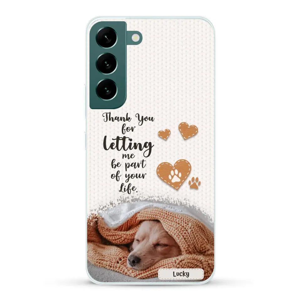 Thank you - Personalized Phone Case