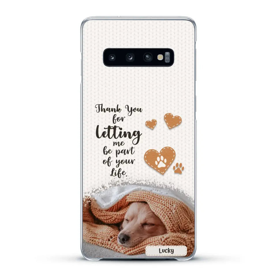 Thank you - Personalized Phone Case