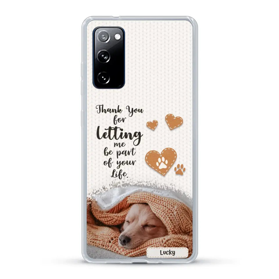 Thank you - Personalized Phone Case