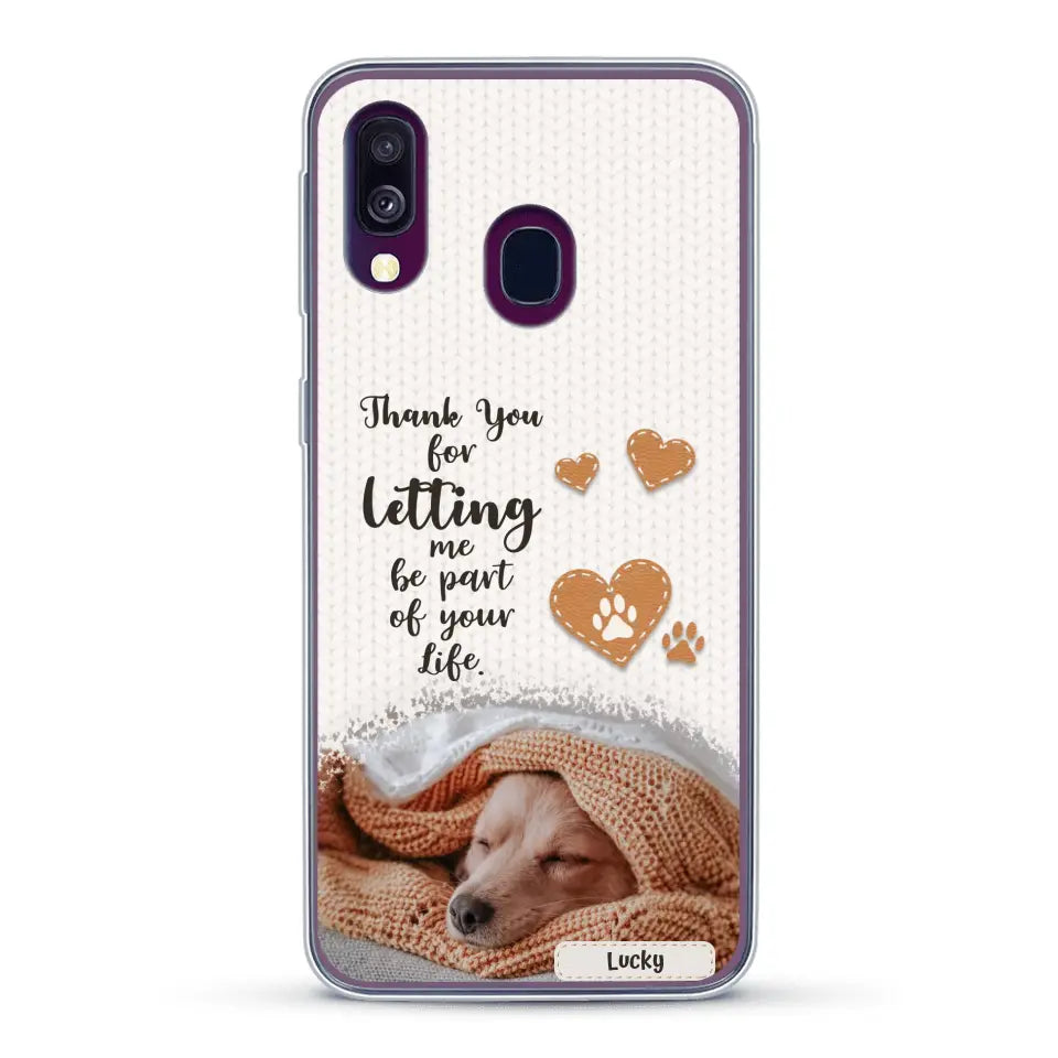 Thank you - Personalized Phone Case