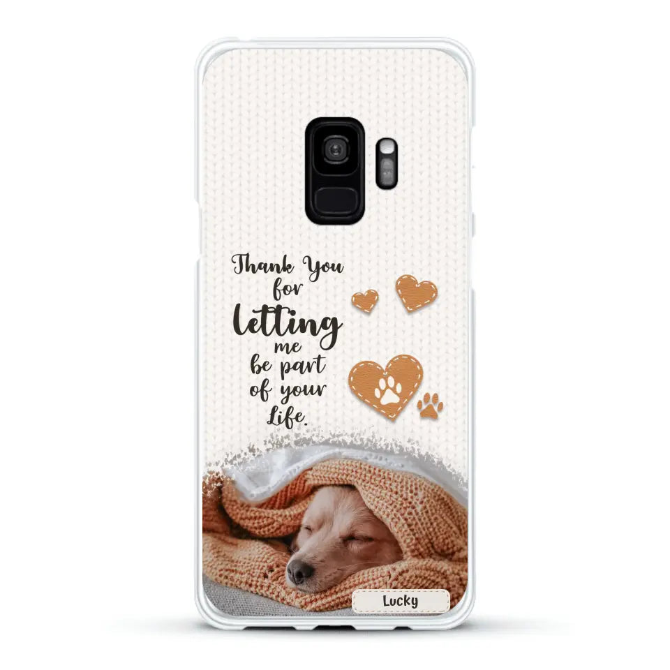 Thank you - Personalized Phone Case