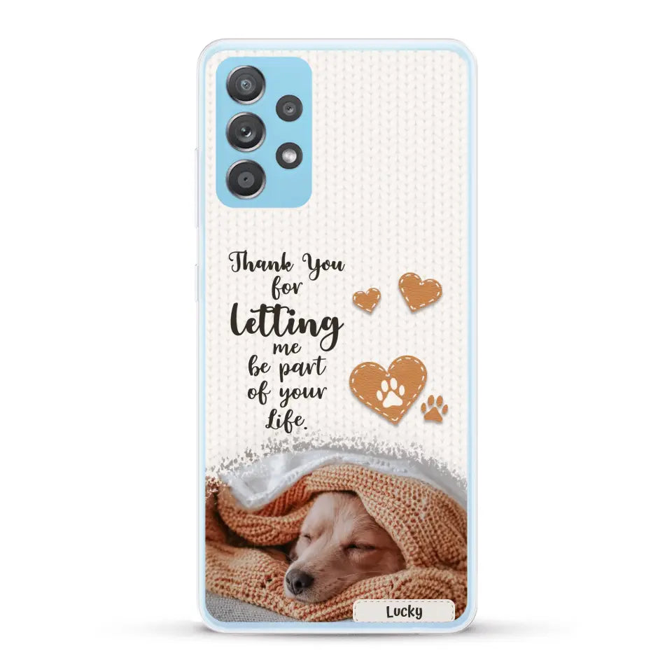 Thank you - Personalized Phone Case