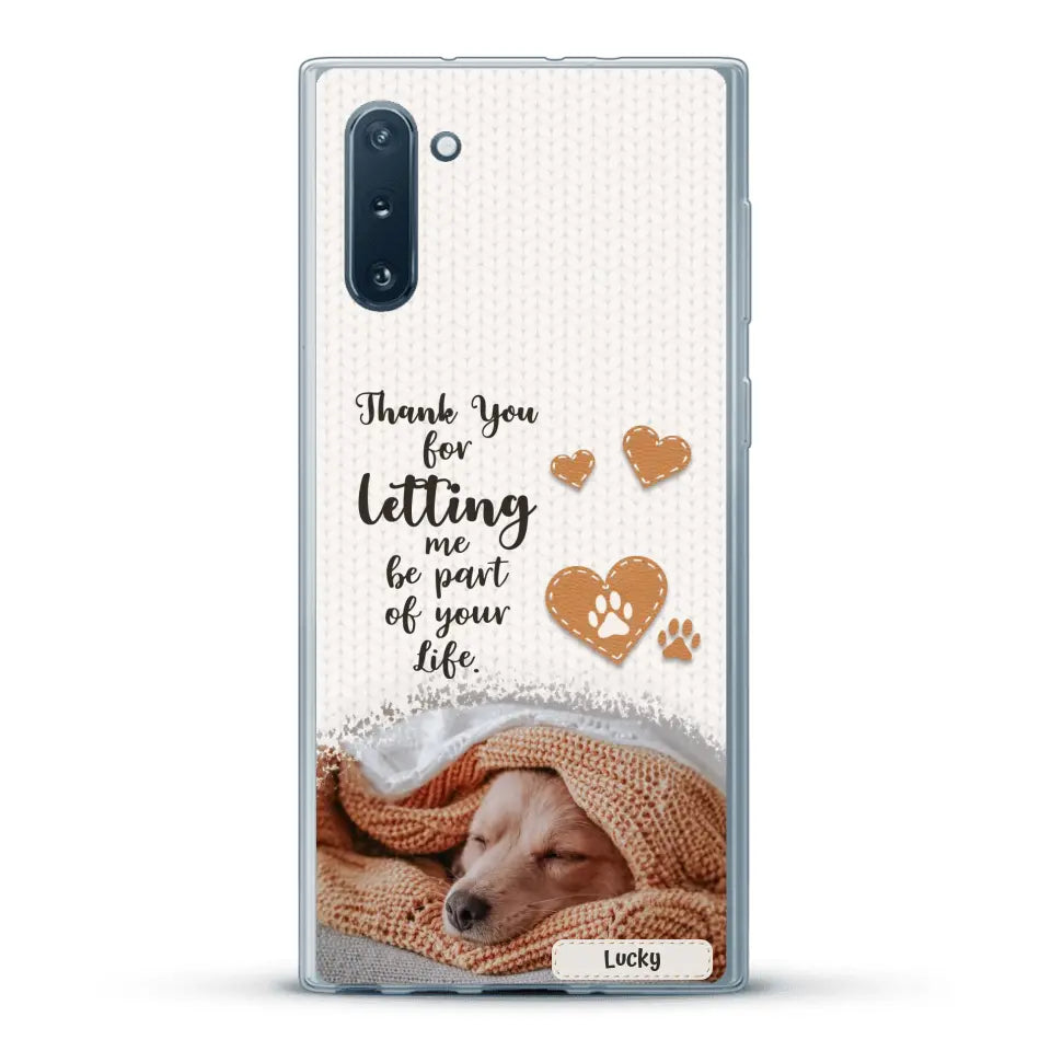 Thank you - Personalized Phone Case