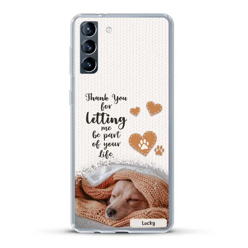 Thank you - Personalized Phone Case