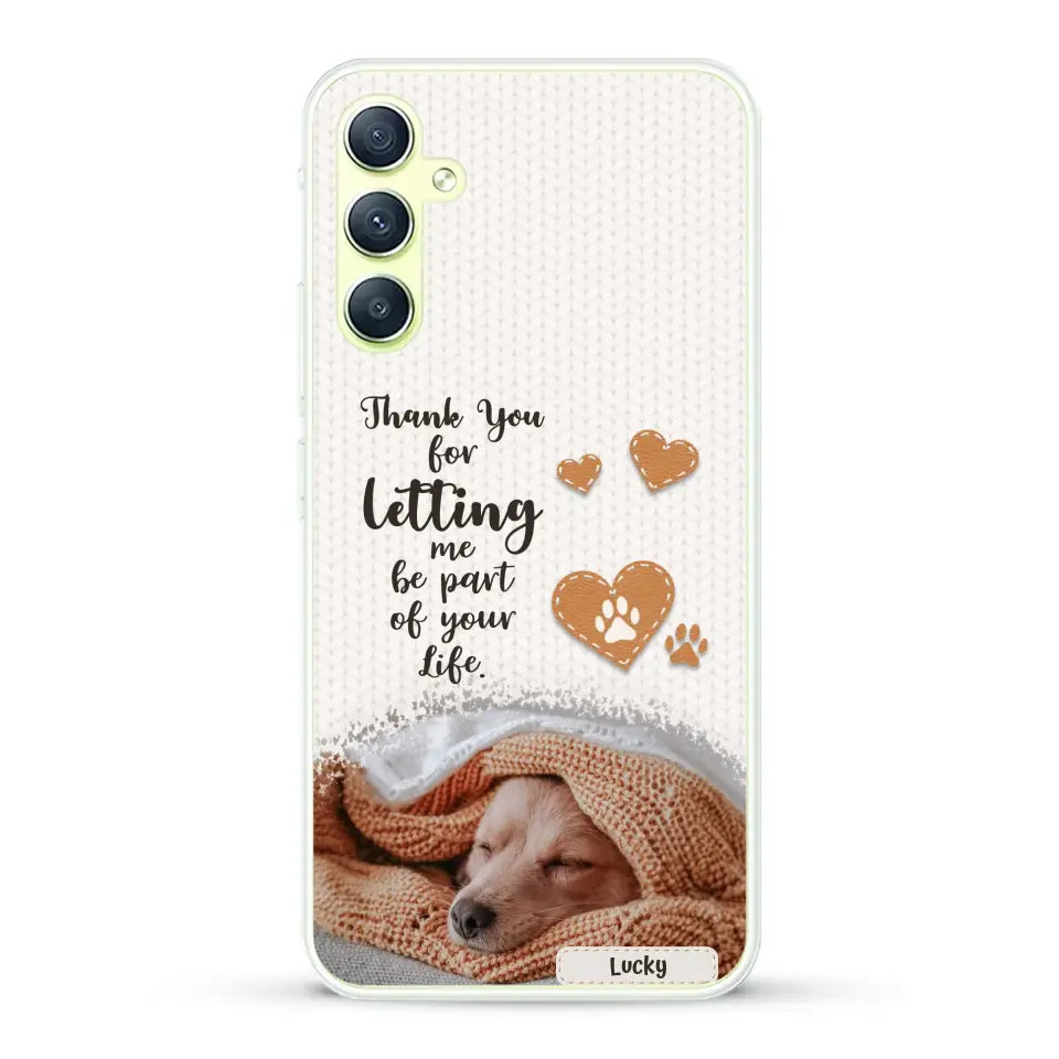 Thank you - Personalized Phone Case