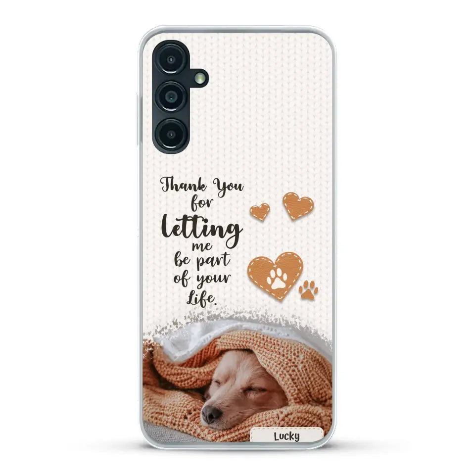 Thank you - Personalized Phone Case