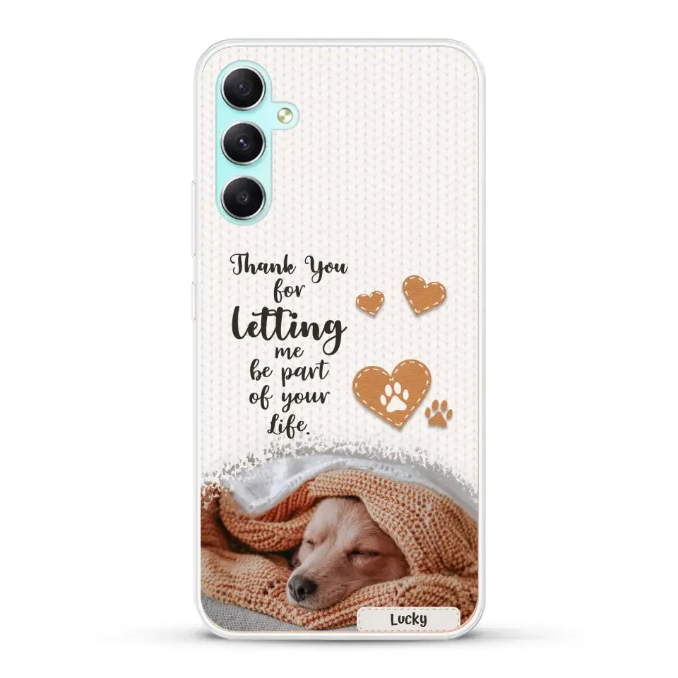 Thank you - Personalized Phone Case