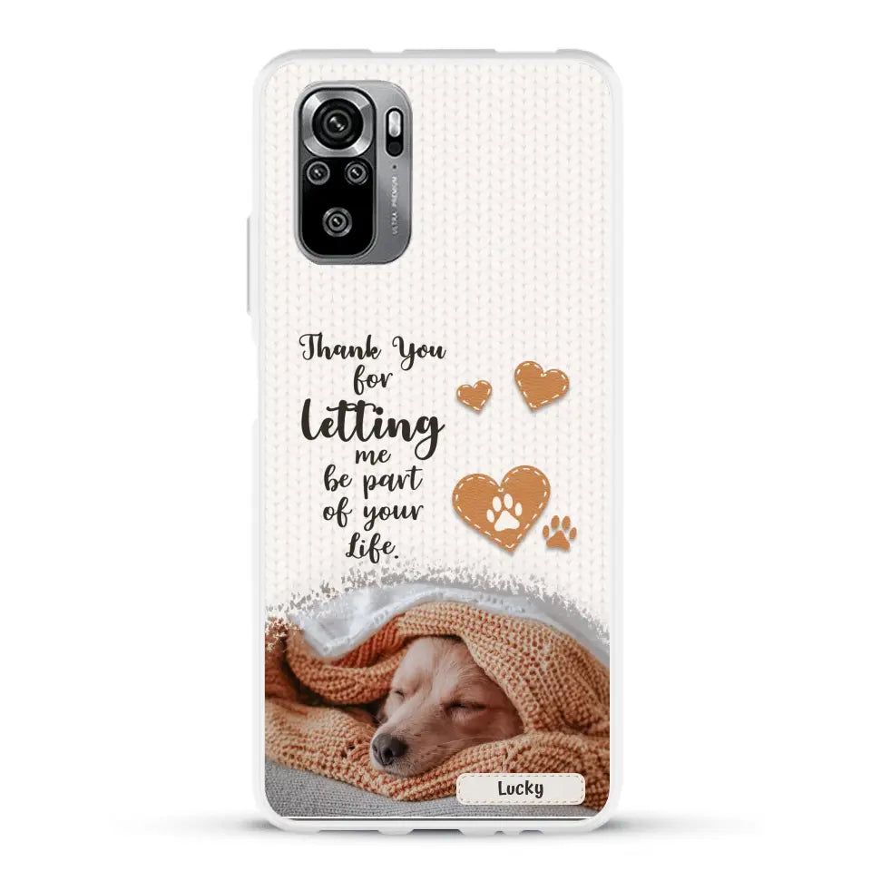 Thank you - Personalized Phone Case