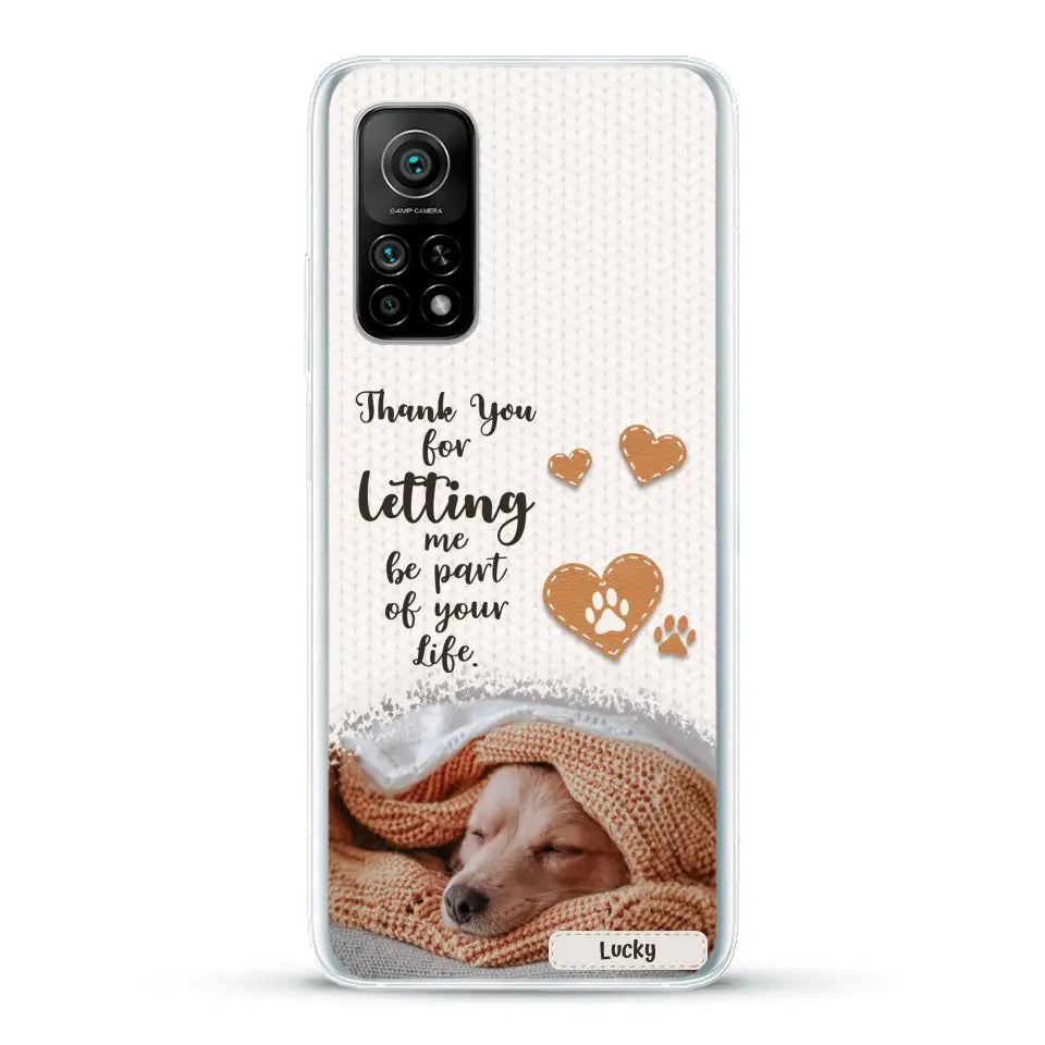 Thank you - Personalized Phone Case