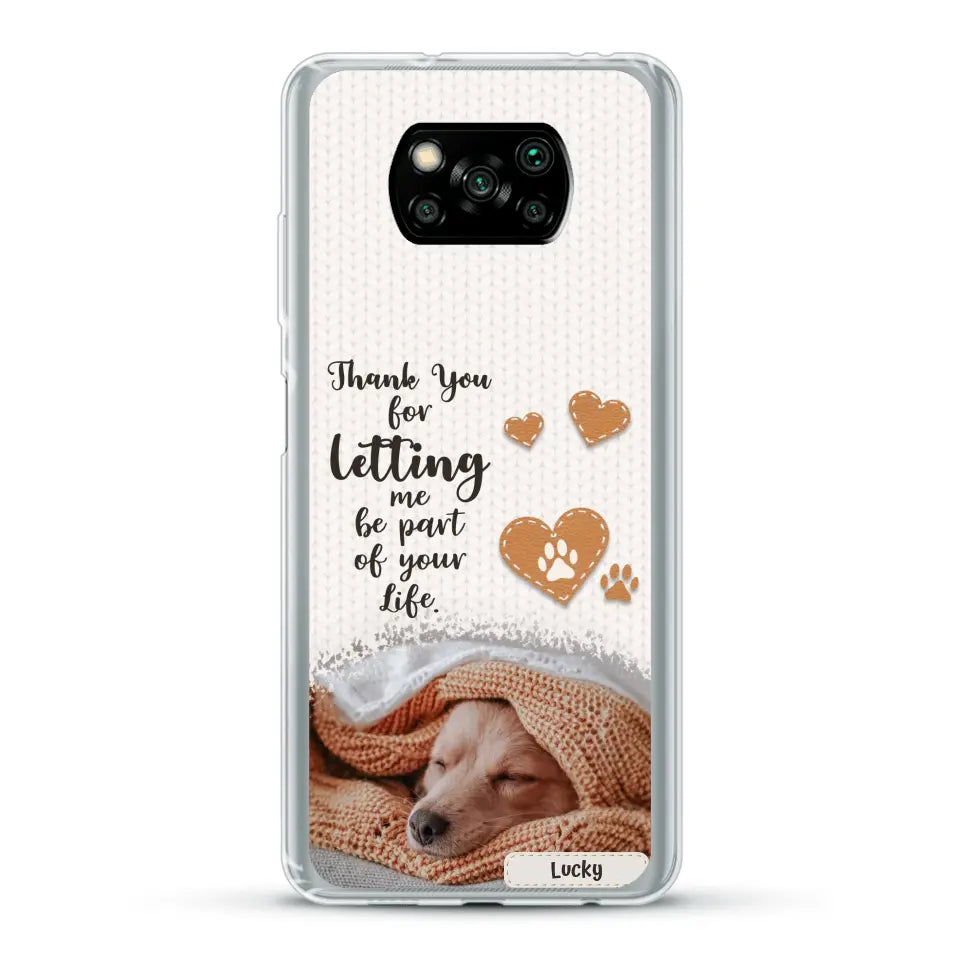 Thank you - Personalized Phone Case