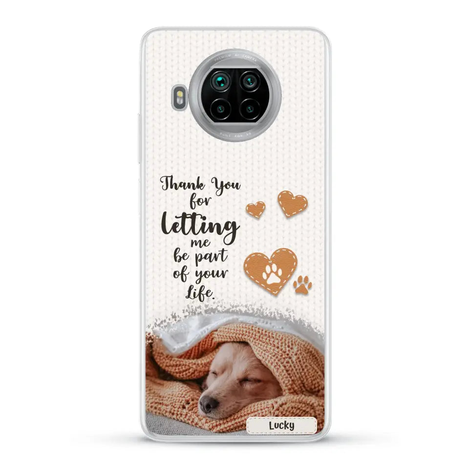 Thank you - Personalized Phone Case