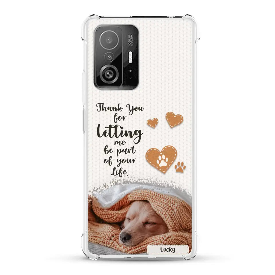 Thank you - Personalized Phone Case