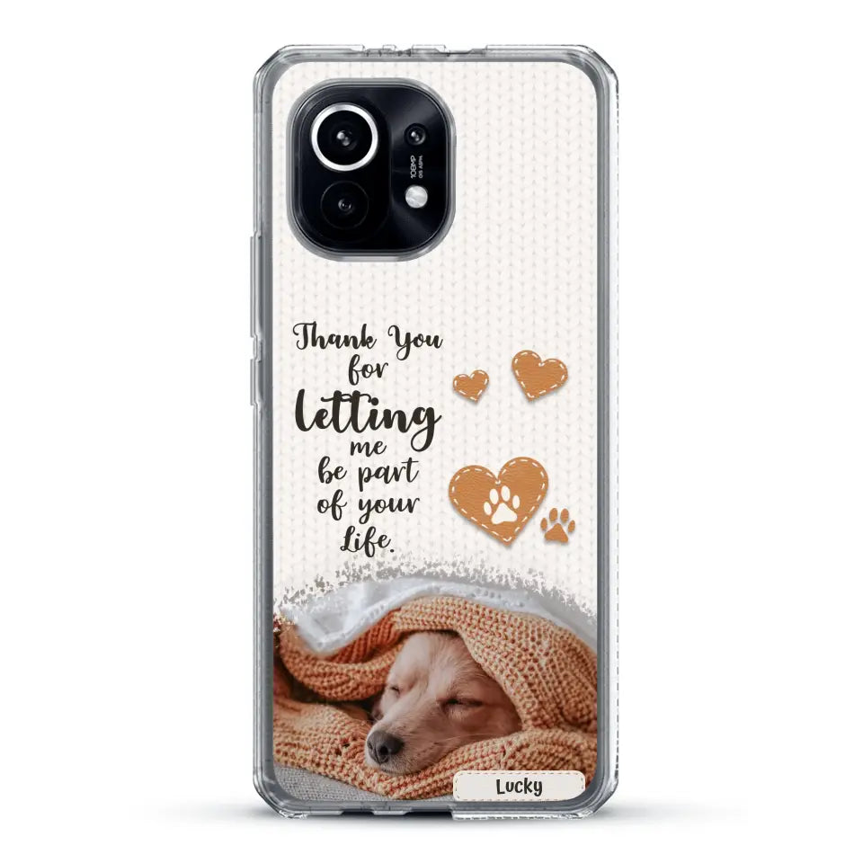 Thank you - Personalized Phone Case