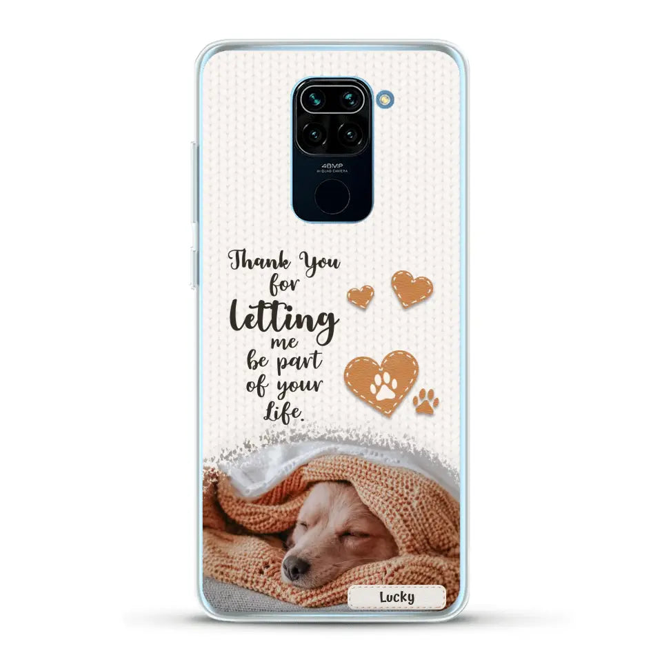 Thank you - Personalized Phone Case