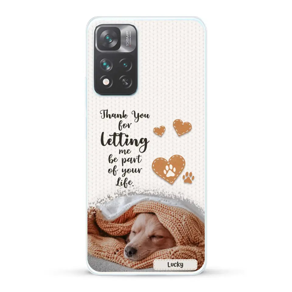 Thank you - Personalized Phone Case