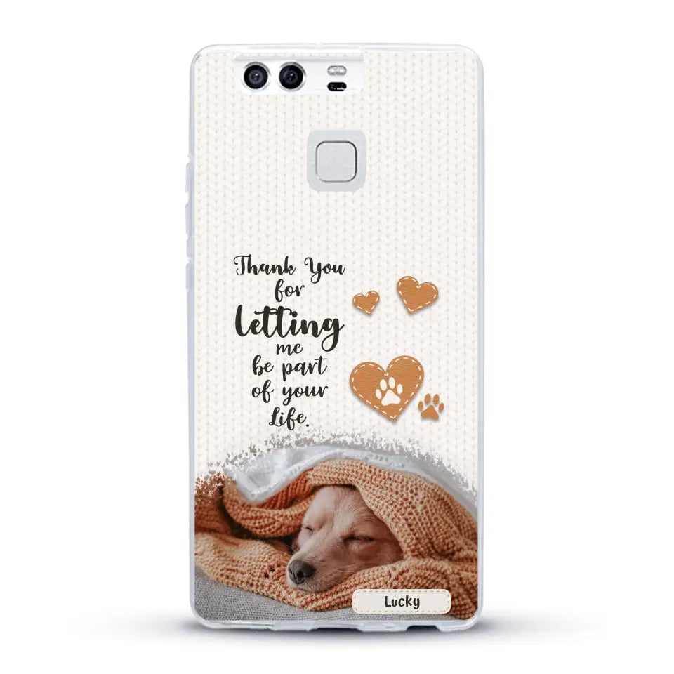 Thank you - Personalized Phone Case