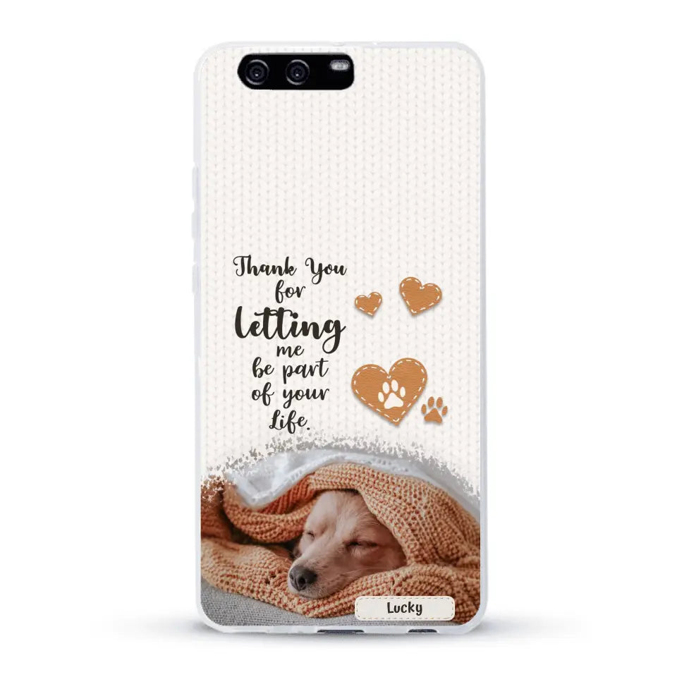 Thank you - Personalized Phone Case