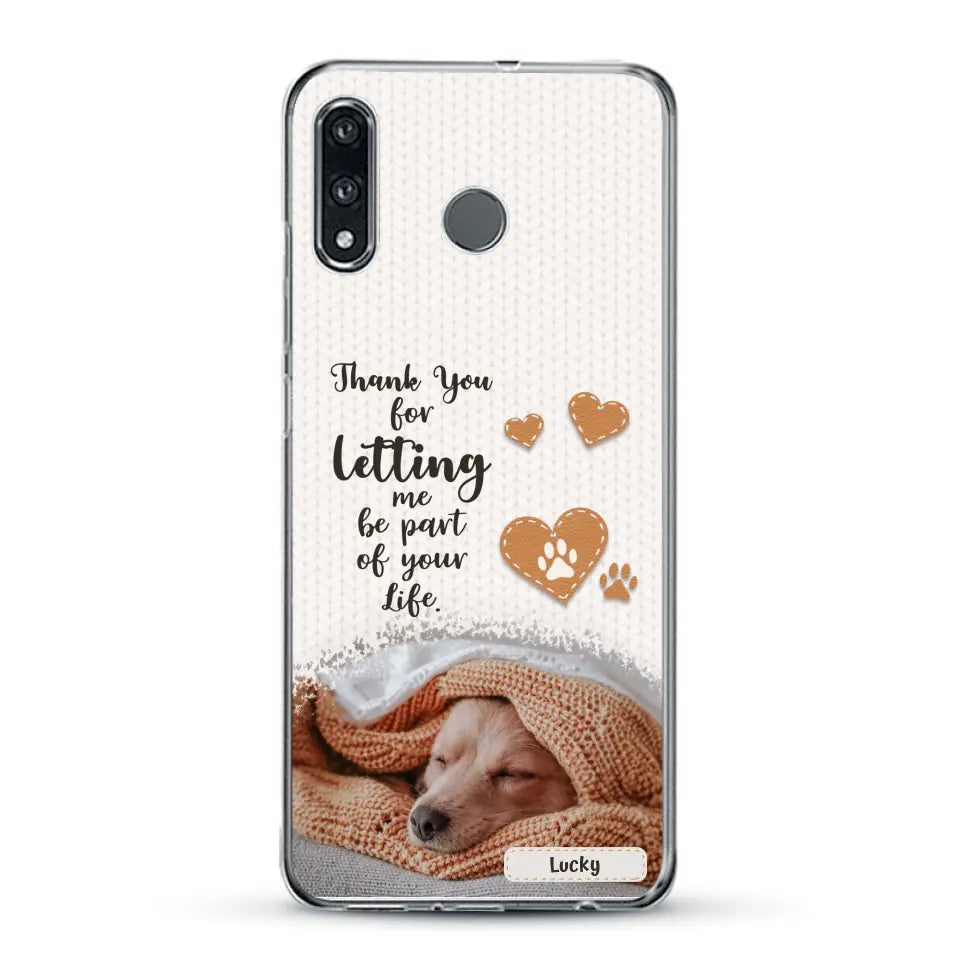 Thank you - Personalized Phone Case