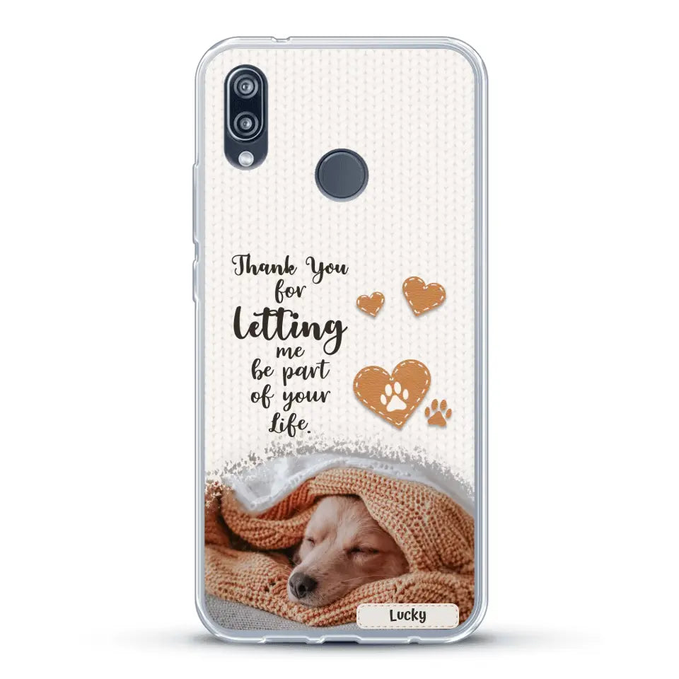 Thank you - Personalized Phone Case