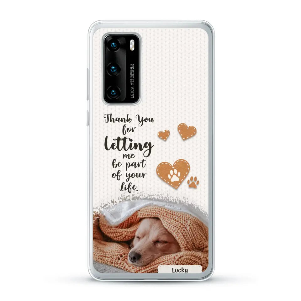 Thank you - Personalized Phone Case