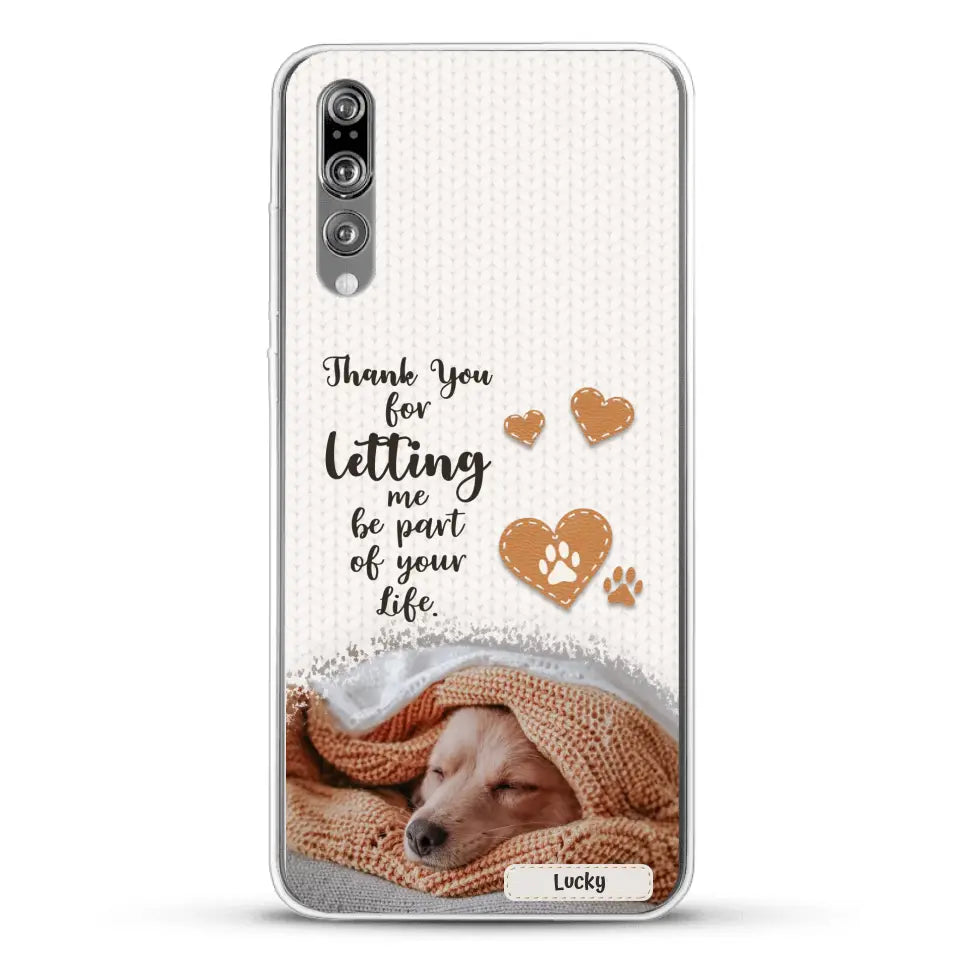 Thank you - Personalized Phone Case