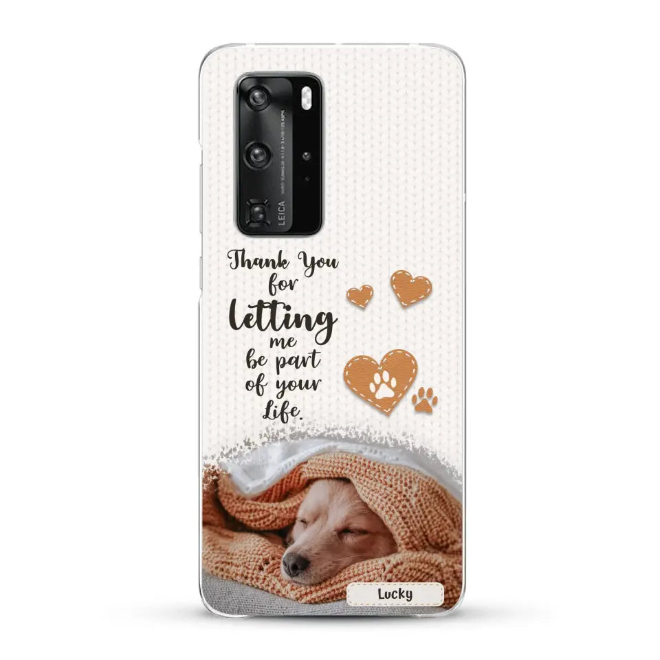 Thank you - Personalized Phone Case