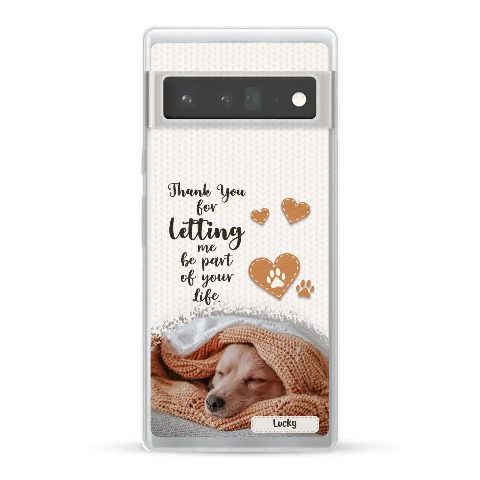 Thank you - Personalized Phone Case