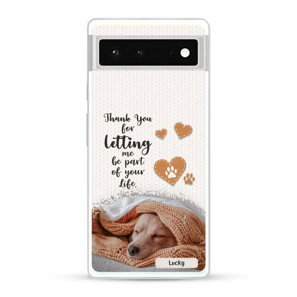 Thank you - Personalized Phone Case