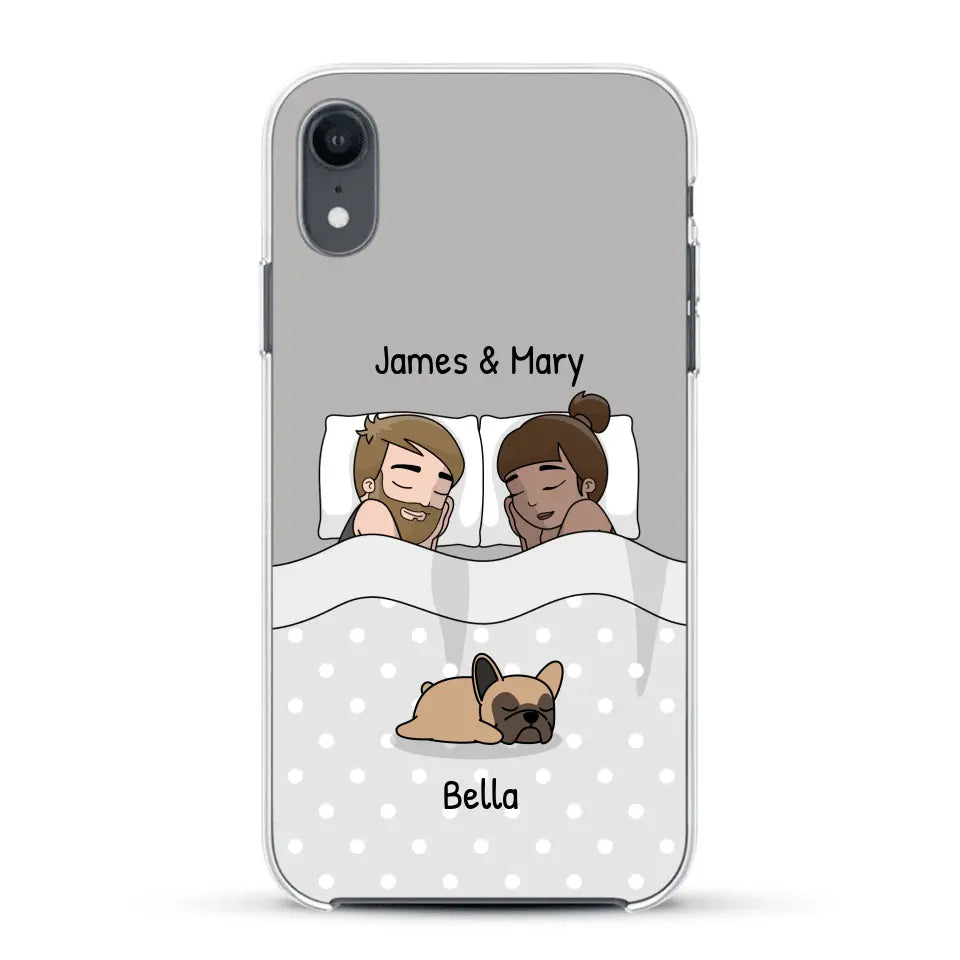 Cuddles with pets - Personalized Phone Case