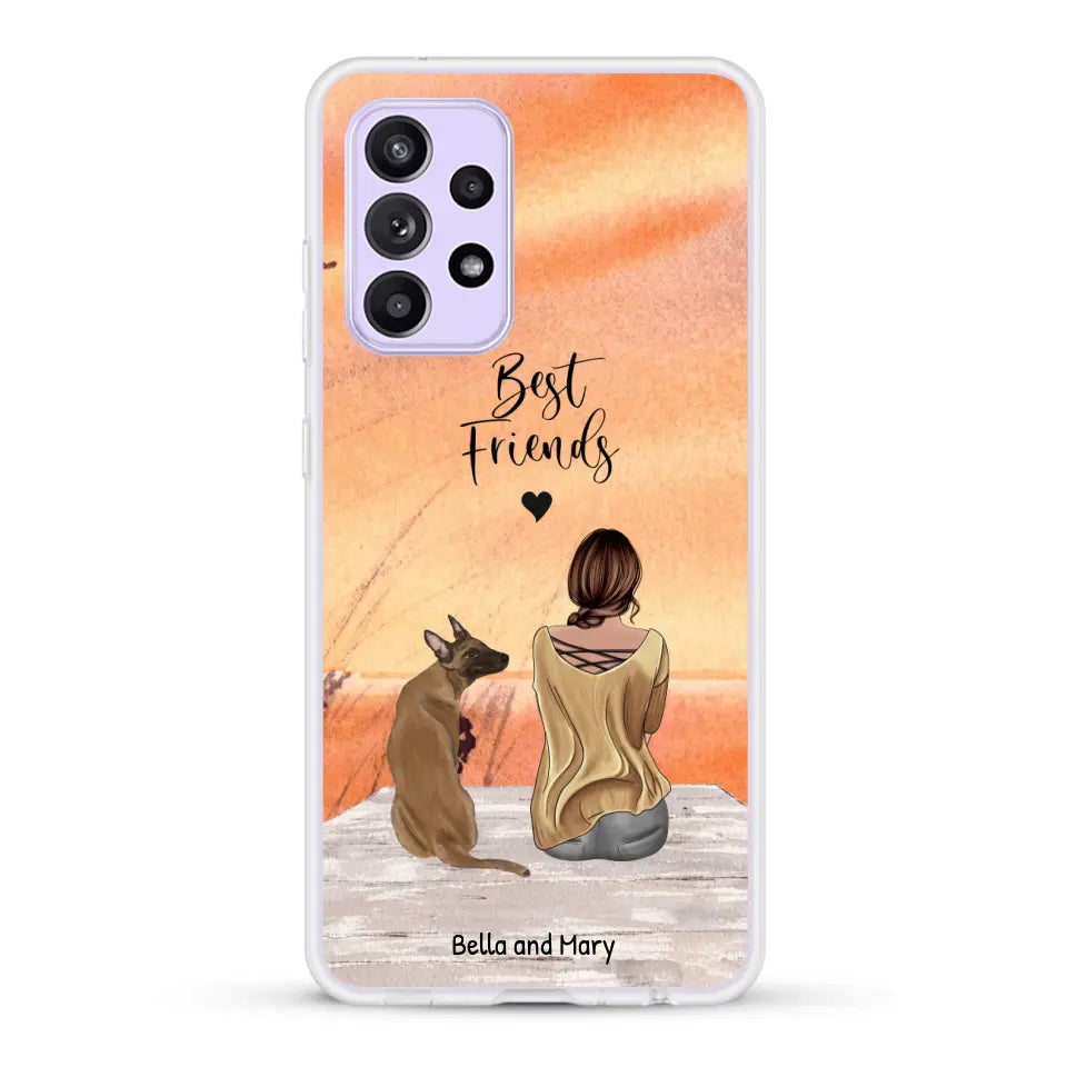 Together with my pet - Personalized Phone Case