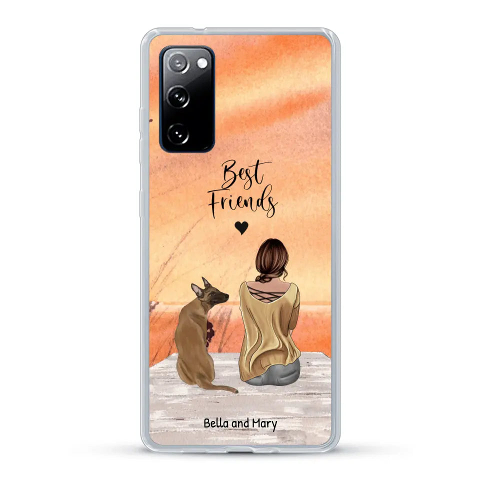 Together with my pet - Personalized Phone Case