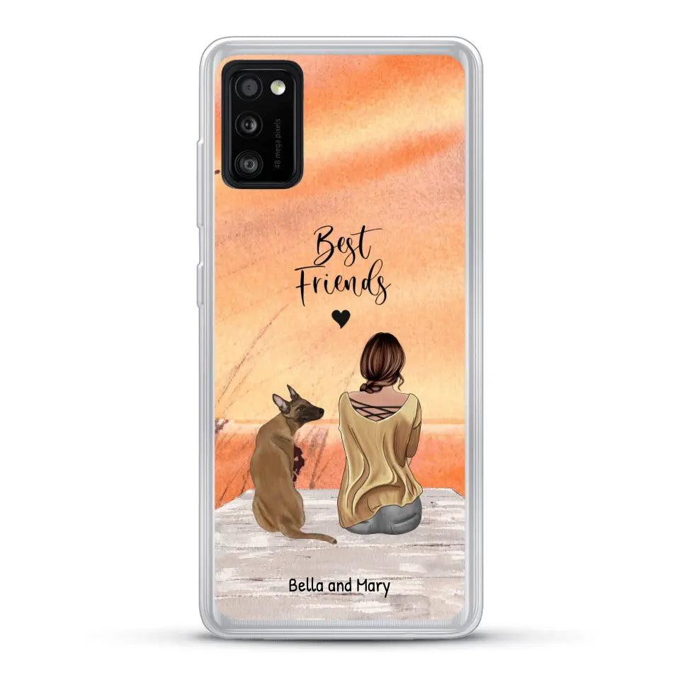 Together with my pet - Personalized Phone Case