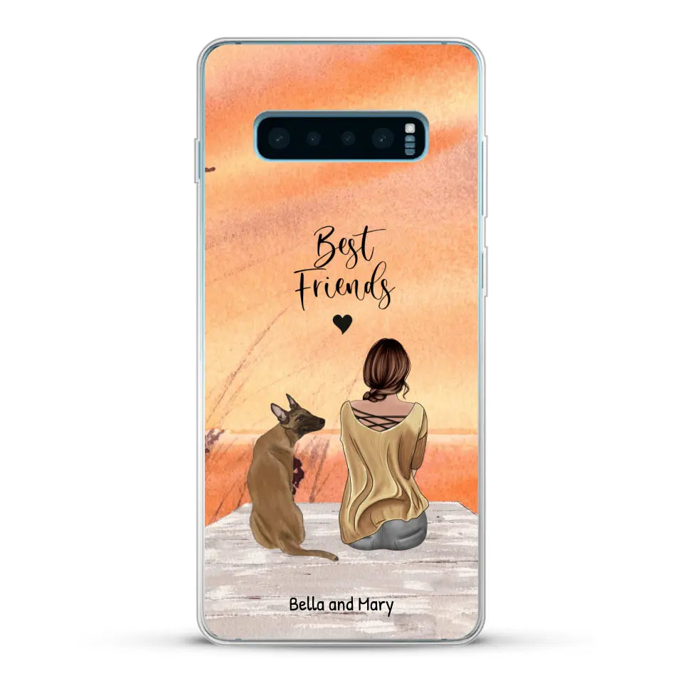 Together with my pet - Personalized Phone Case