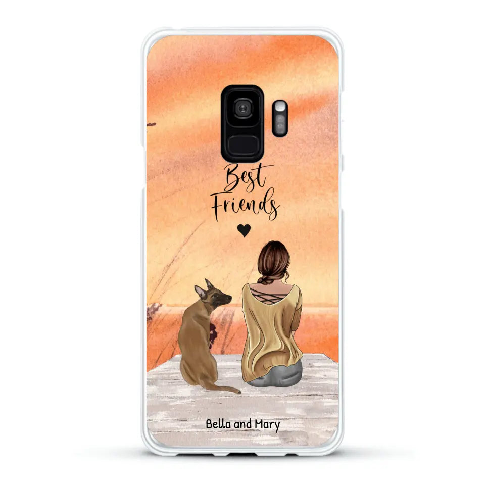 Together with my pet - Personalized Phone Case