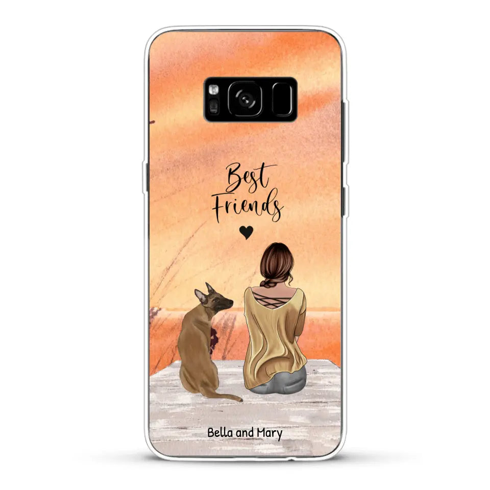 Together with my pet - Personalized phone case
