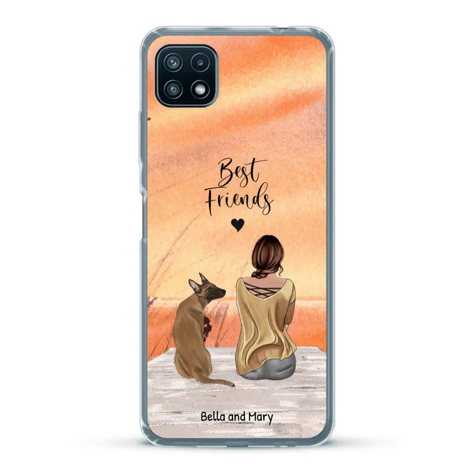 Together with my pet - Personalized Phone Case