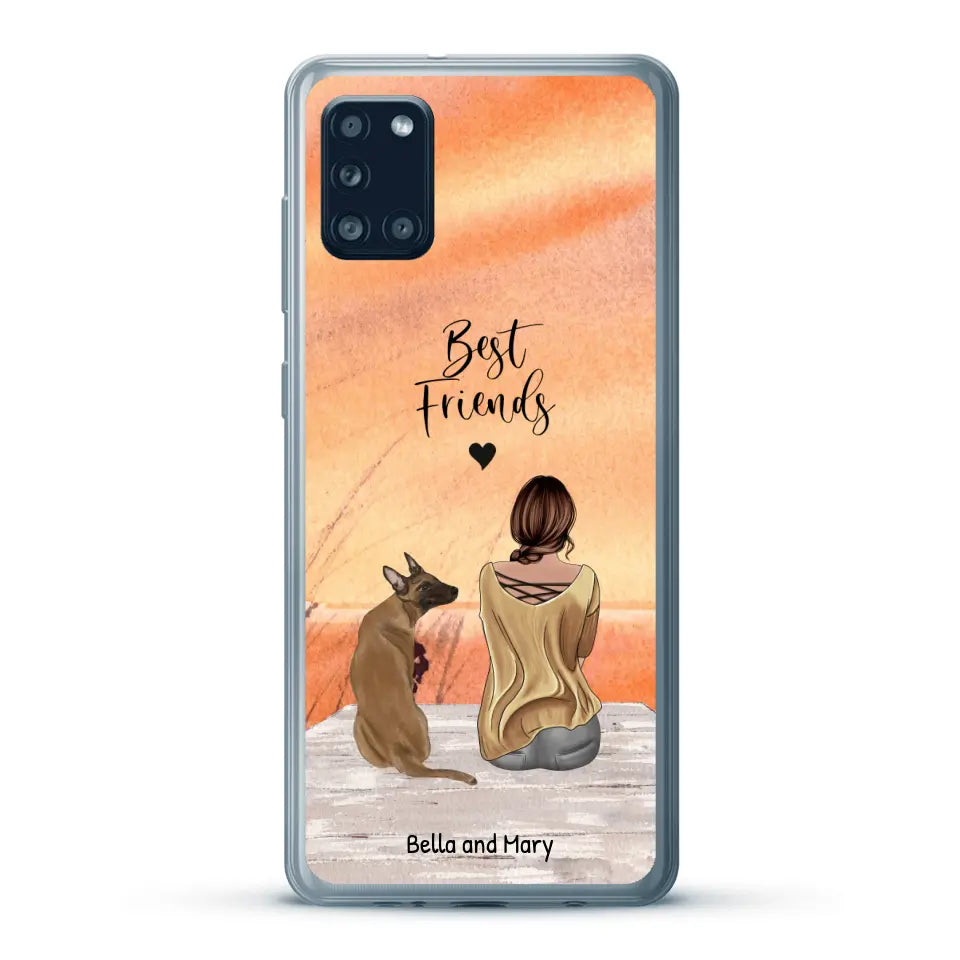 Together with my pet - Personalized Phone Case