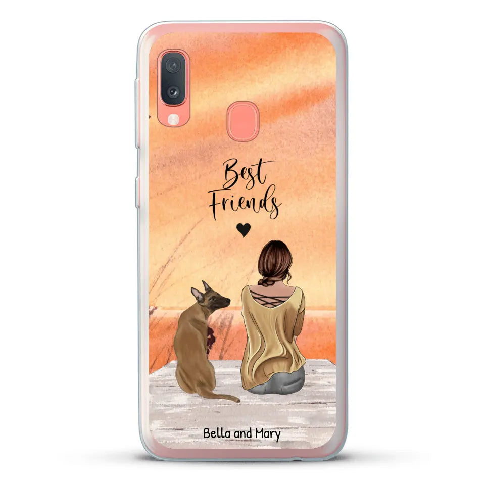 Together with my pet - Personalized Phone Case