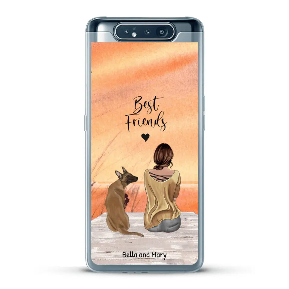 Together with my pet - Personalized Phone Case