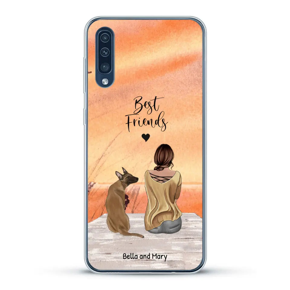 Together with my pet - Personalized Phone Case