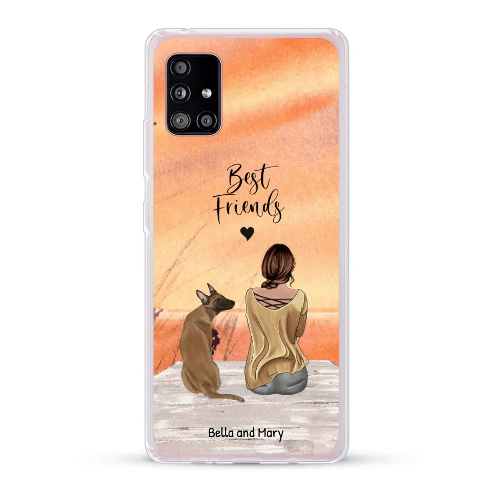 Together with my pet - Personalized Phone Case