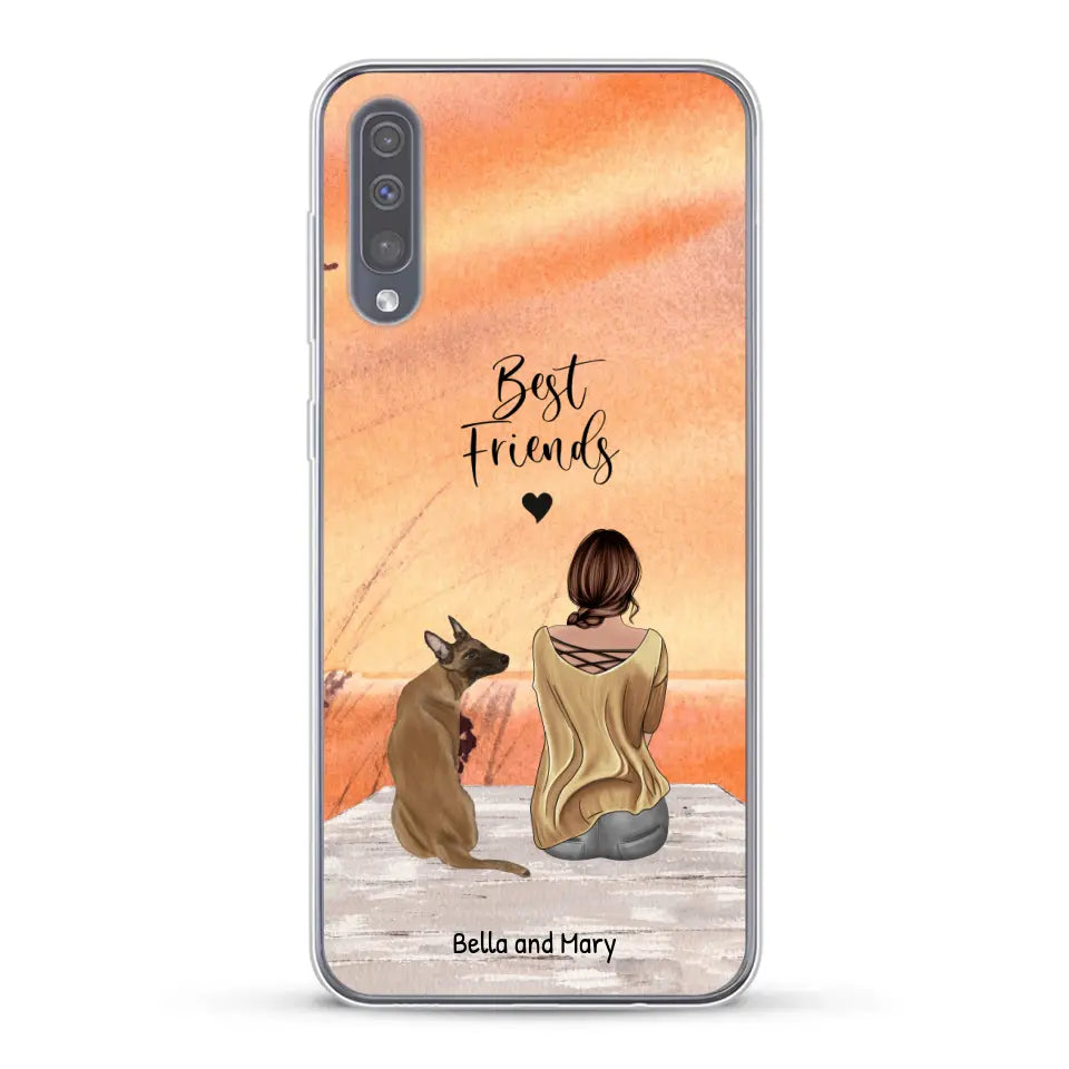 Together with my pet - Personalized Phone Case