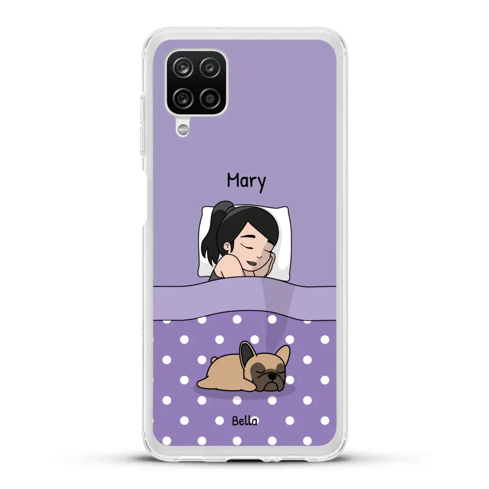 Cuddle time with pets Single - Personalized Phone Case