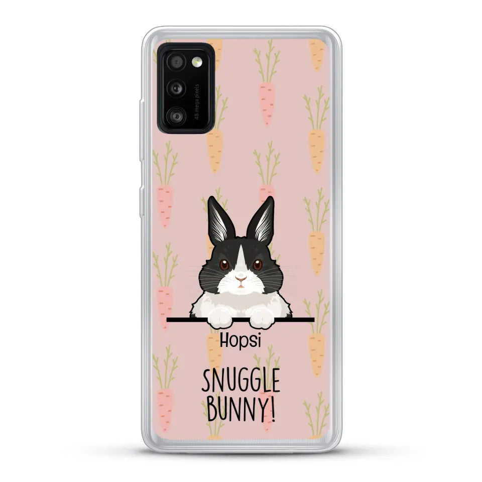 Snuggle bunny - Personalized Phone Case