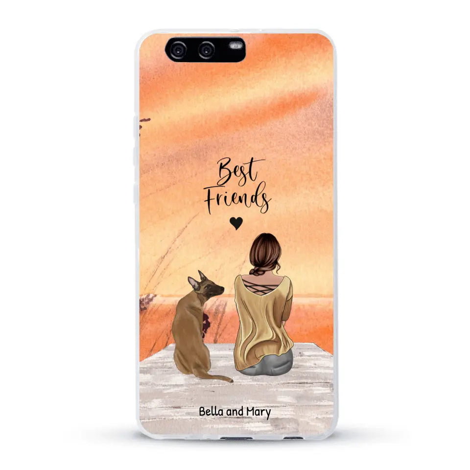 Together with my pet - Personalized Phone Case