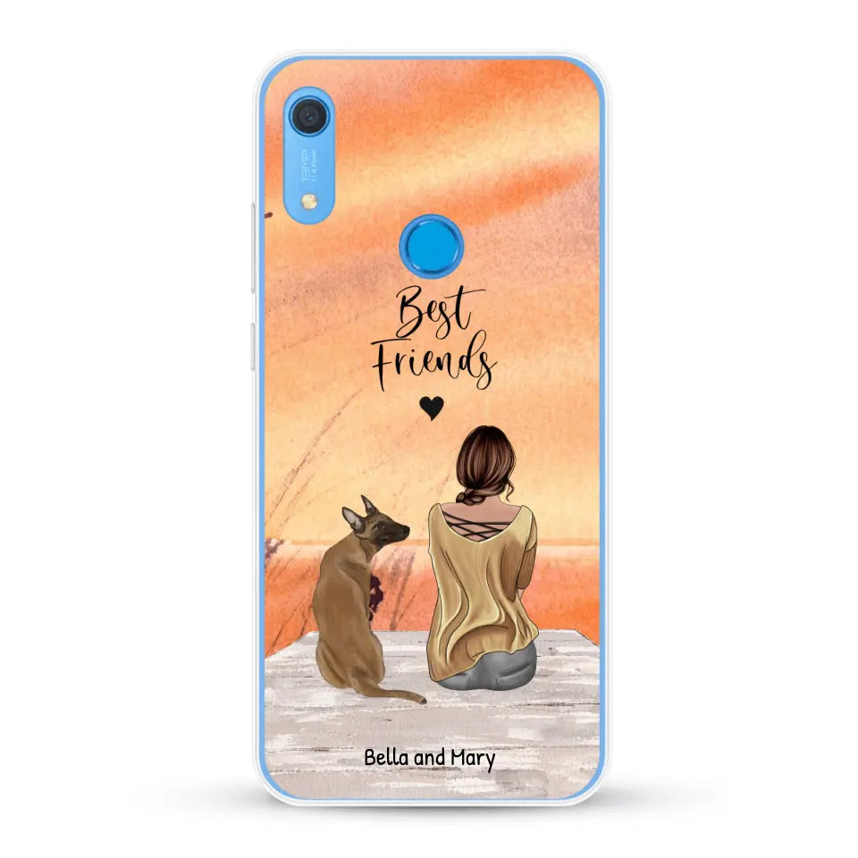 Together with my pet - Personalized Phone Case