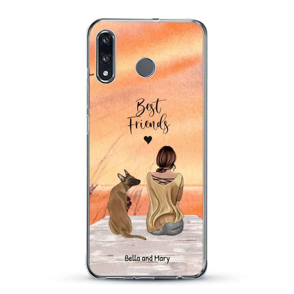 Together with my pet - Personalized Phone Case